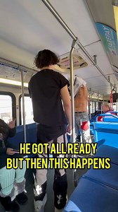 Woman saved from predator on bus | Alex Paramount