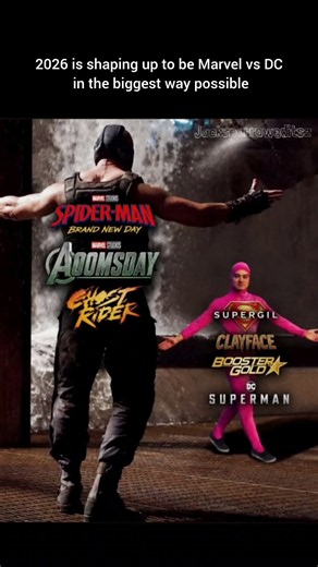 2026 is shaping up to be Marvel vs DC in the biggest way possible.#marvelvsdc#dcvsmarvel#comics#yt