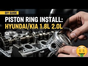 How to Install Piston Rings on Hyundai Kia 1.8L & 2.0L Engine | Step-by-Step Guide