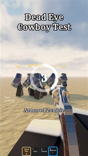 Dead Eye Cowboy Abilities Test in Dead Rails #roblox #deadrails