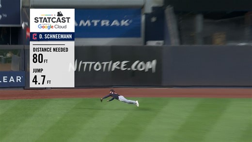 Espectacular atrapada de Schneemann