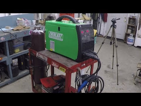 Everlast Power I Mig 200 Unboxing Setup and Review