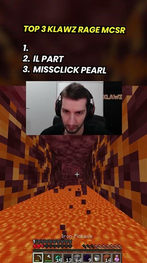 top 3 rage #minecraft #mc #speedrun #mcsr