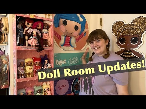 Reorganizing Our Doll Room - Monster High and MGA Store Displays