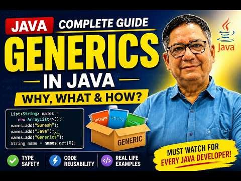 Generics in Java for Beginners | Stop Writing Unsafe Code! 🔥