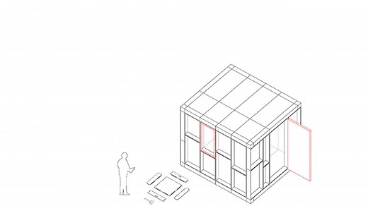Studio Bark's modular U-build system lets anyone self-build sustainably