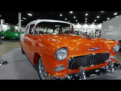 Joes dreamsicle Pro Street 55 Chevy Mid Atlantic Indoor Nationals 26