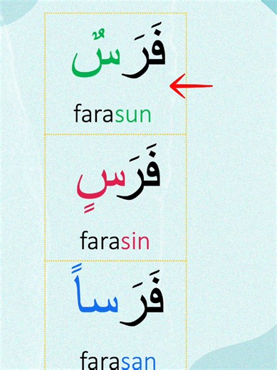 Learn how to read in Arabic correctly. Read tanween in Arabic fluently. #learnarabic #arabic #arabiconline #arabiclanguage #arabicalphabet
