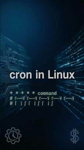 Cron: task scheduler #linux #cron #fyp #linuxcommandlinetutorial