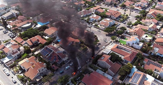 Israel kibbutz scene of “massacre"