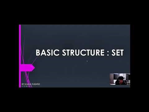 Defining basic structure:set and set operations