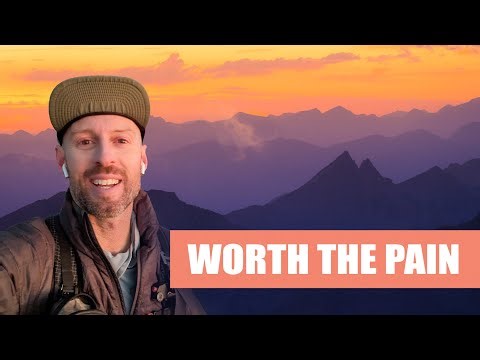 I climbed a 13,500' mountain for this photograph