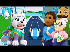 PAW Patrol A Day in Adventure Bay #7 Everest - help Mr. Porter, Ms. Marjorie, Mayor Goodway