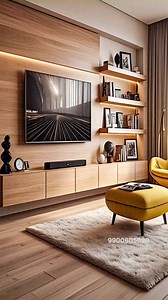 9.8K views · 55 reactions | Sleek. Stylish. Smart. ✨ This TV unit design is built to impress and maximize your space! ️" #HomeDecorInspiration #TVUnitDesign #InteriorDesignIdeas #BeautifulHomes #LivingRoomGoals | Home Interiors | Facebook