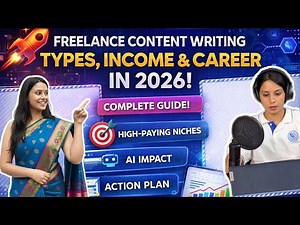 Freelance Content Writing Explained: Types, Career, AI Impact & How to Earn in 2026