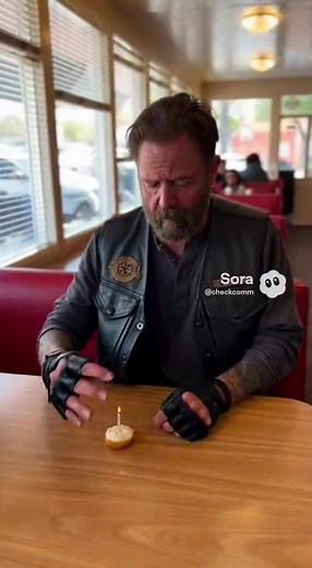 A BIKER SAT IN MY SECTION FOR A WEEK—WHAT HE LEFT BEHIND CHANGED MY FAMILY'S LIFE FOREVER For seven straight days, the scariest man I’d ever seen sat at booth four. He was huge, with a graying beard and tattoos that snaked up his neck. One said ‘No Regrets,’ the other, ‘One Way Out.’ The other waitresses made excuses not to take his table. So I did. Every day, it was the same. Black coffee, one slice of apple pie. He never made eye contact, never said more than a quiet "thanks," and always left 