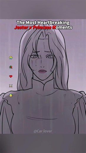 The Most Heartbreaking Jester x Princess Moments.😭💔#princess #jester #couple #tweening #shortvideo
