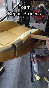 Damaged Foam Gets a Complete Makeover #transformation #restoration #satisfying