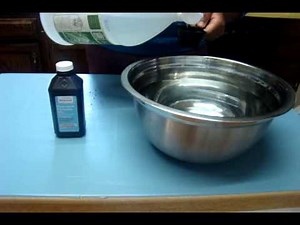 Homemade Vegetable & Fruit Wash from scratch with all natural ingredients