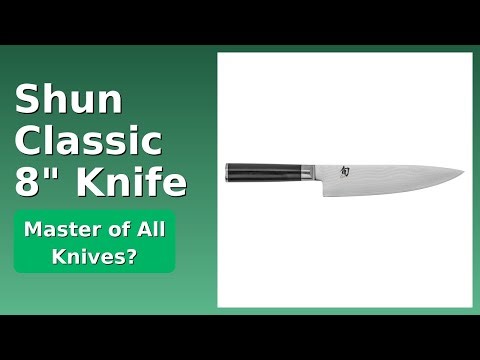 REVIEW (2025): Shun Classic 8" Knife. ESSENTIAL details.