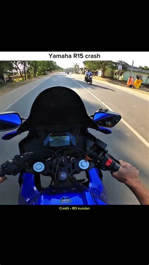 R15 crash hote hote bacha | close call #bikecrash #rider #shorts #motovlog #r15