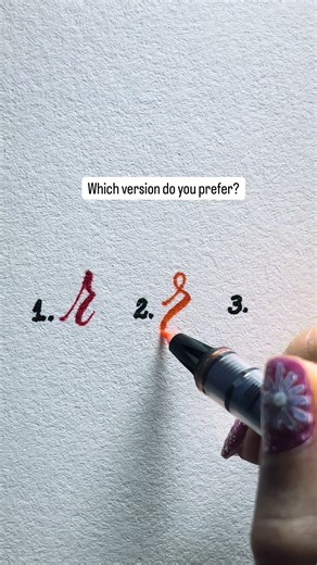 Which Handwriting Style Do You Prefer?