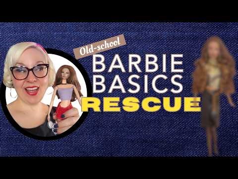 Thrift Store Barbie Find! Early Barbie Basics Makeover & Before/After Reveal