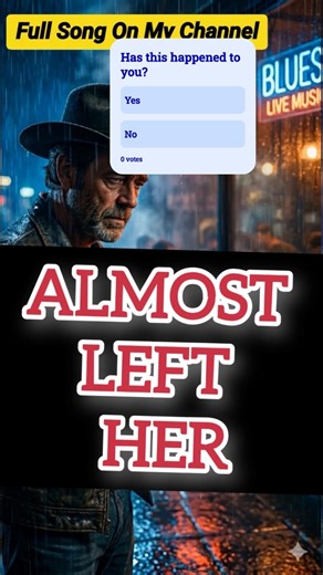 ALMOST LEFT HER! #whiskeyblues #countrymusic #bluesmusic #music