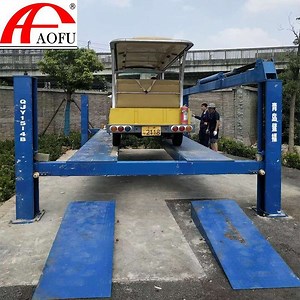 [Hot Item] Backyard Buddy Car Lift Prices Hydraulic for Car Lift Used 4 Post Car Lift for Sale