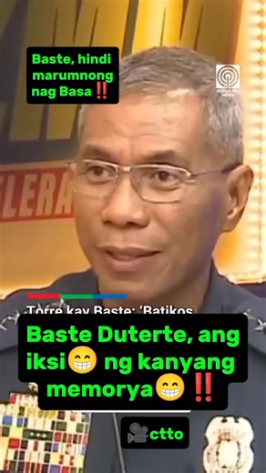 📍 Chief PNP Torre III, bumanat Kay Baste Duterte: "Hindi marunong magbasa" at "ma-iksi ang memorya"‼️ June 4, 2025 interview. 🎥Ctto #AllYouNeedToKnow #newsupdate #news #newsfeed #trendingvideo #trendingpost | Kelly Munez Delgado