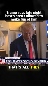 654K views · 14K reactions | Insecure Trump says late night hosts aren't allowed to make fun of him | The Ring of Fire | Facebook