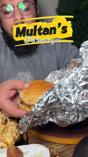 Taste the Best Beef Burgers in Multan