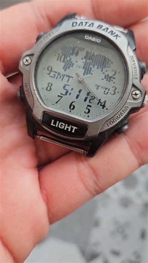 Casio ABX-23 Twincept Data Bank vintage ana-digital watch released in the mid-1990s ℹ️⌚️👇🏻 Its unique "Twincept" technology is an analog watch face with an LCD screen laid over the top, allowing digital features to appear on the main dial. Key Features: Ana-Digital Display: The watch features both traditional analog hands and a digital display on a dual-layer LCD, which can show information like the time, date, and world map. Data Bank: It includes a 30-page data bank (telememo) for storing in