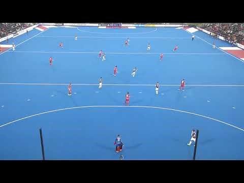 Field Hockey Tactics Back 4 Game Principle