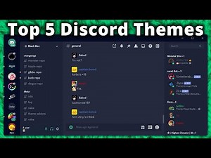 Top 5 BetterDiscord Themes 2021
