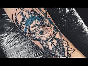 Forearm Tattoo - From start to finish in 6 minutes