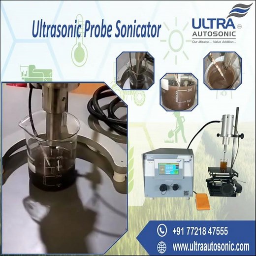 🔊 Revolutionize Agriculture with Ultrasonic Probe Sonicator!
