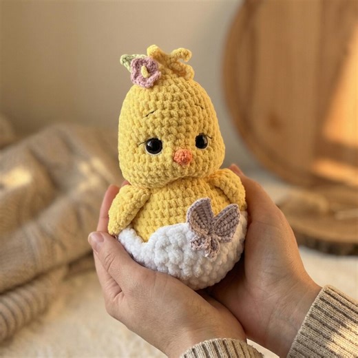 Crochet Chick Pattern, Amigurumi Baby Chick PDF, Easter Plush Toy Design, Beginner Friendly - Etsy