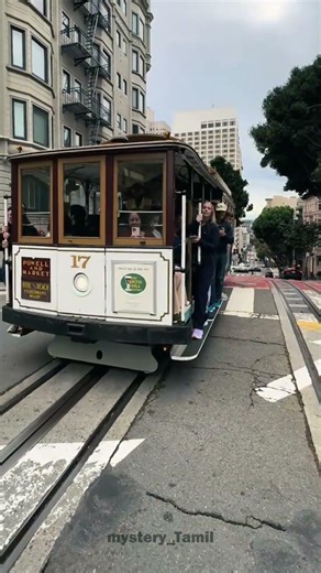 🚃 San Francisco Cable Cars! 😲 Why Is There No Engine? #shorts