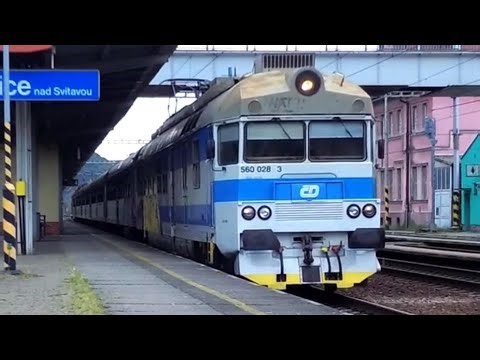 Retired Czech Electric Multiple Unit | Class 560 in Original Livery (Historic Footage)