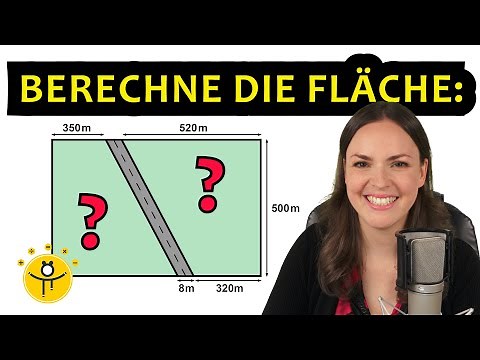 TRAPEZ Flächeninhalt berechnen – Geometrie Anwendungsaufgaben