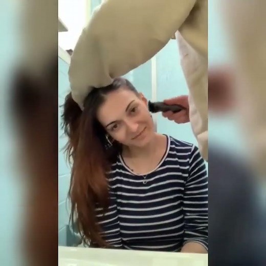 Husband cut my hair men do headshave #buzzcut #headshave #haircut women headshave #shorts