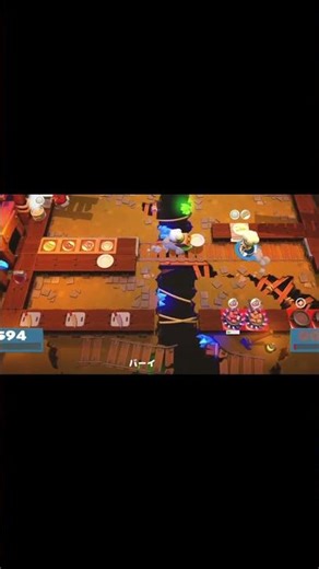 食材2回消えたんだけどｗ #オーバークック2 #Overcooked2 #ゲーム実況 #協力プレイ #カオス