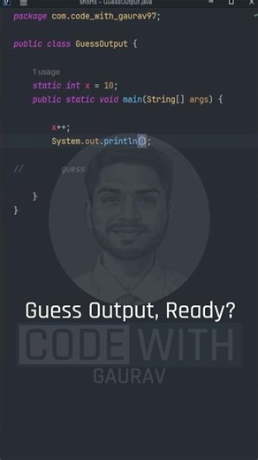 Output Challenge: static Keyword Trick | Java Confusing Question #Shorts