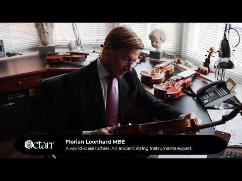 Florian Leonhard MBE: world-class luthier & ancient string instruments expert.