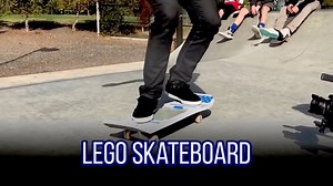 Lego skateboard 😎 | BrailleSkateboarding