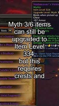 Mythic Kith'ix No Longer Drops Myth 9/6 Loot on Patch 12.1.5 PTR