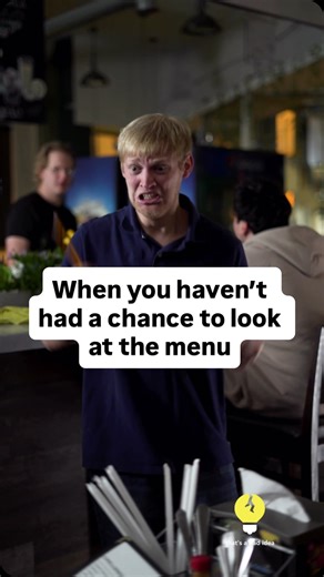 that’s a bad idea | They’re a lot busier than he expected… #skit #sketchcomedy #comedyvideos #snl #relatable #thatsabadidea #restaurant #waiter #server... | Instagram