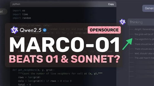 Marco-O1 ： 这个新的开源模型超越了O1和SONNET？（附带免费API）