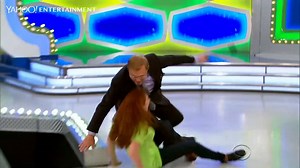 182K views · 513 reactions | Drew Carey was nearly knocked off stage by an excited fan on The Price Is Right | Yahoo Entertainment | Facebook